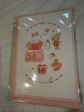 Signature Pink Nursery Dress & Accessories 3D Wall Art